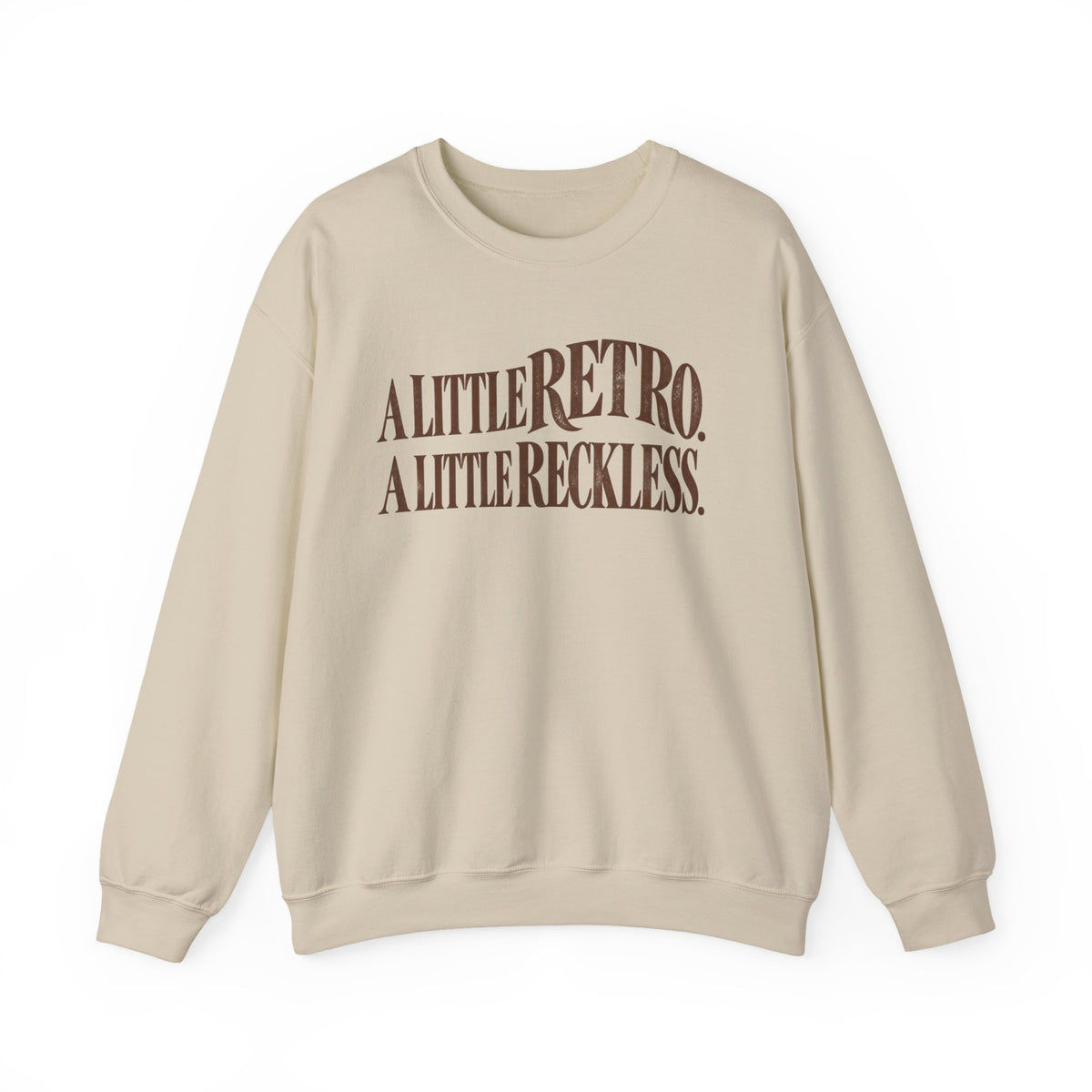 A Little Retro – Crewneck Sweatshirt