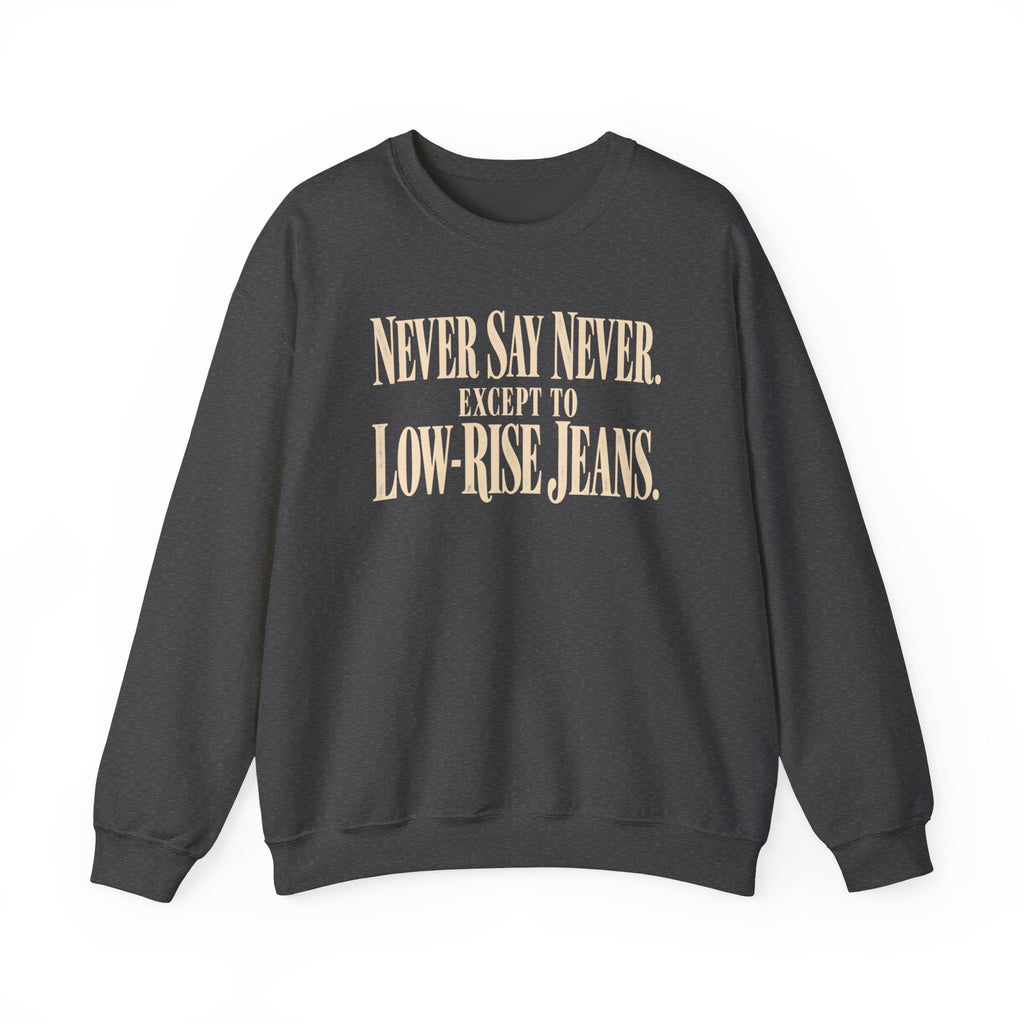 Never Say Never - Crewneck Sweatshirt