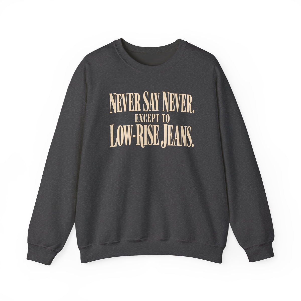 Never Say Never - Crewneck Sweatshirt