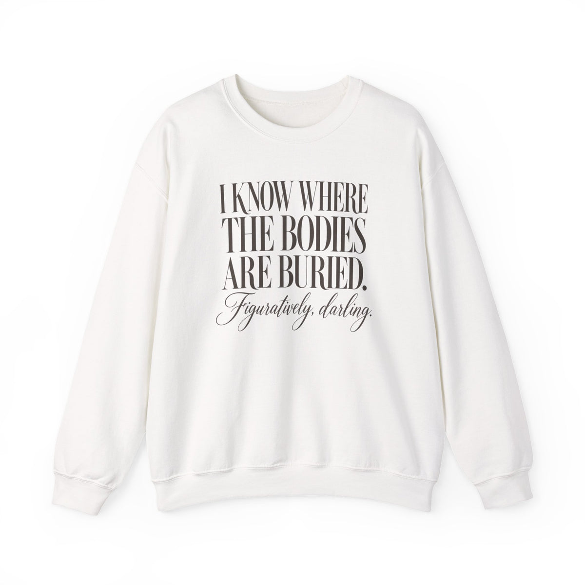 Figuratively, Darling – Crewneck Sweatshirt