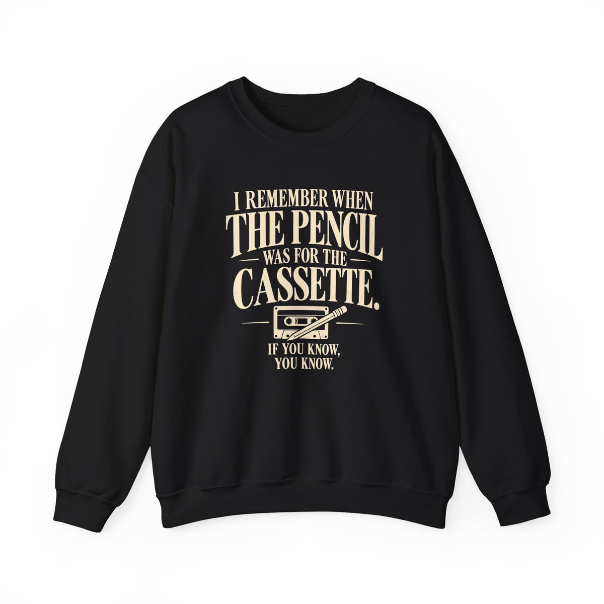 Cassette – Crewneck Sweatshirt