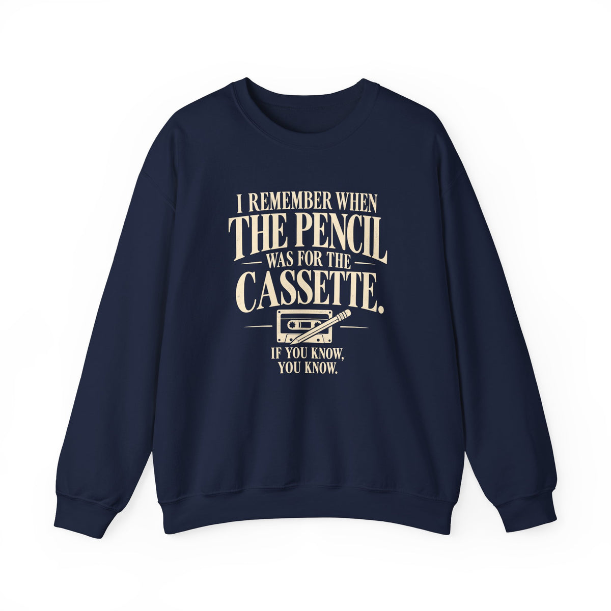 Cassette – Crewneck Sweatshirt